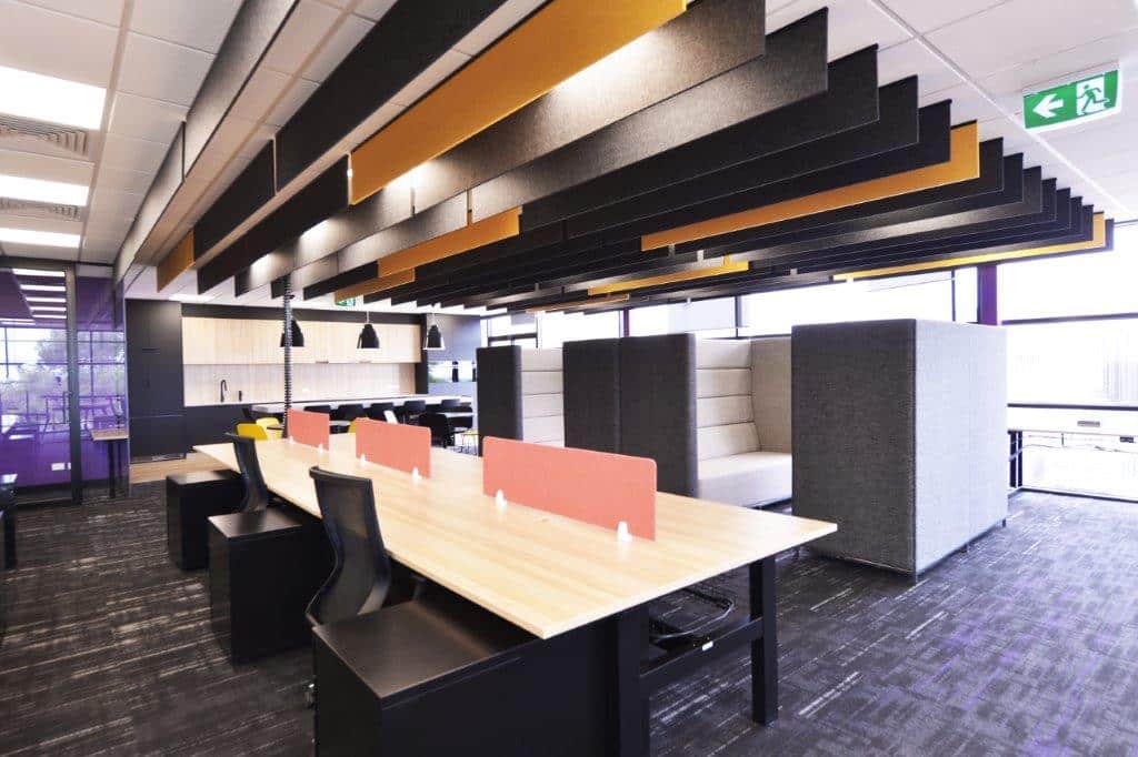 drillcut inspiring Mebourne office fitout | Bowen Interiors