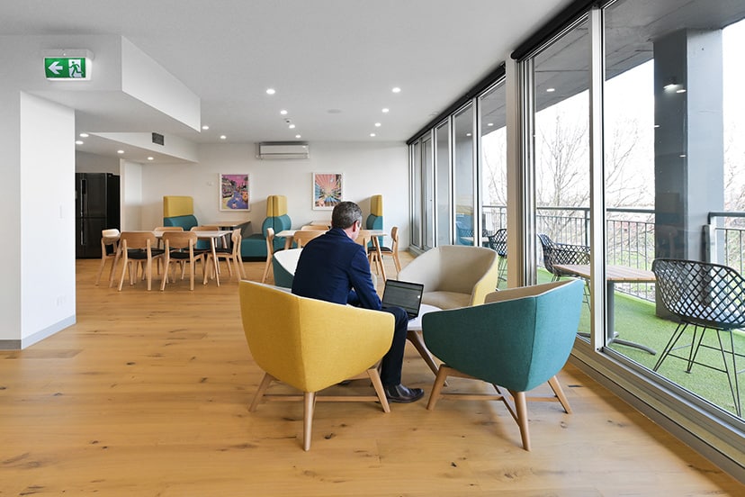 Breakout Area_Office Fit out_Bowen Interiors